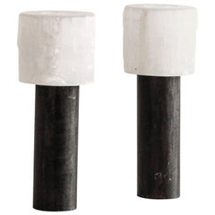 Sophie Dries Pair of Candleholders N.3