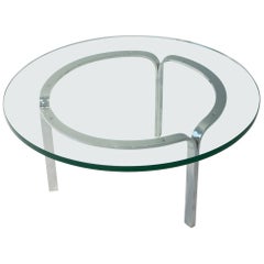 Nicos Zographos Ribbon Steel Cocktail Table