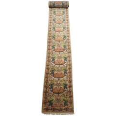 William Morris Hand-Knotted Arts & Crafts Runner