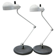 Pair of Topo Lamps by Joe Colombo for Stilnovo, 1964