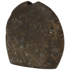 Little Brutalist Bronze Vase 1