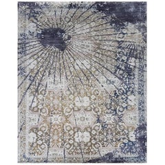 Amazing Soft Hand-Knotted Design Carpet