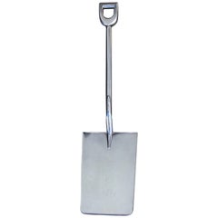 Sterling Silver Freemason Shovel by P. Hertz, Copenhagen, Denmark