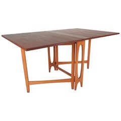 Beautiful Mid-Century Modern Drop-Leaf Gate Leg Dining Table