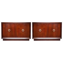 Pair of American Art Modern Cabinets 11