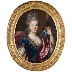 Nicolas de Largillière Paris, Portrait of Geneviève Chamillard