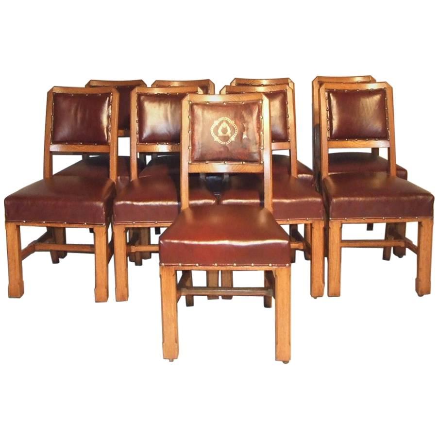 Pugin House of Commons Style Dining Chairs