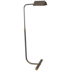 1970 Adjustable Brass Reading Lamp