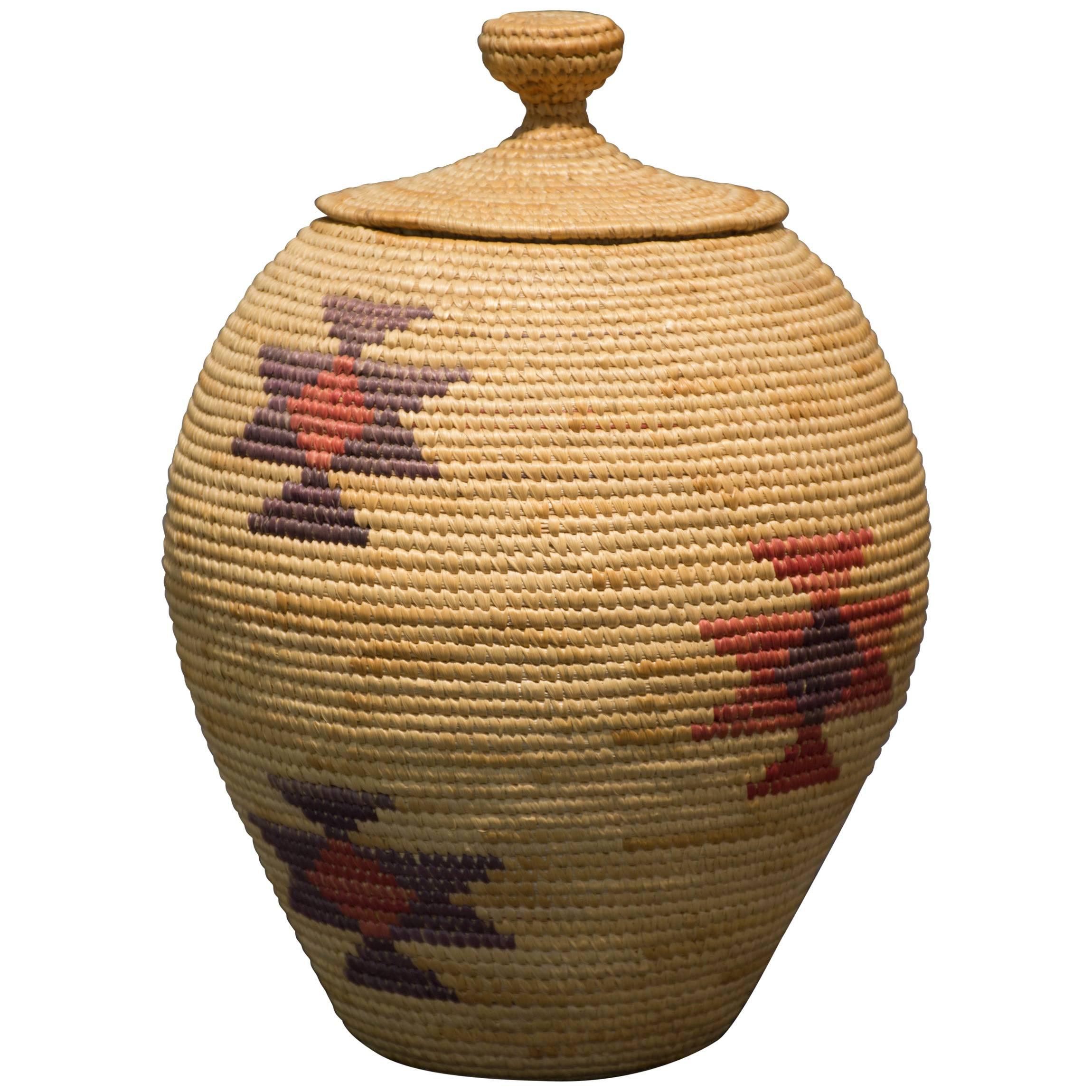 Yupik Basket, Hooper Bay Alaska, circa 1960 For Sale at 1stDibs basket bay alaska, hamper hooper