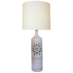 Late 20th Century Large Ceramic Table Lamp