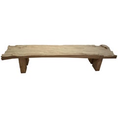 Andrianna Shamaris Rustic Teak Wood Bench or Coffee Table