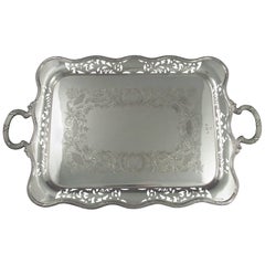 English Sterling Silver Tea Tray