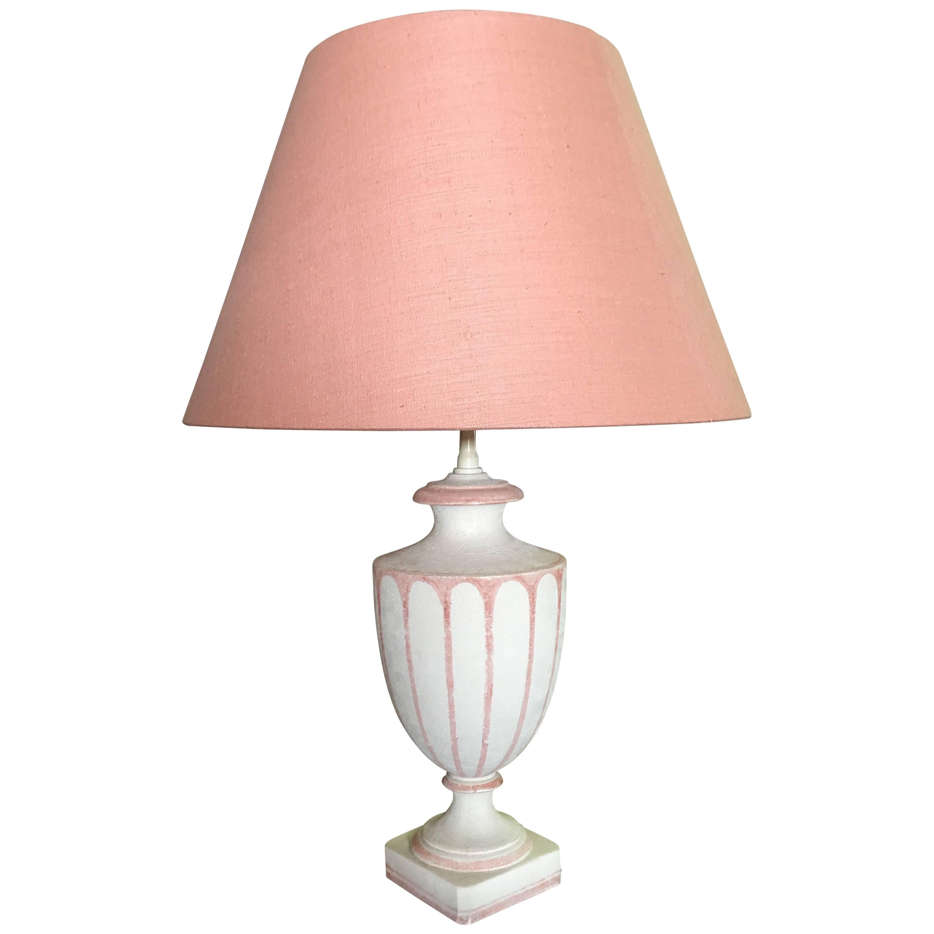 1950s Pink Italian Table Lamp