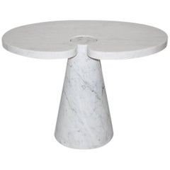Angelo Mangiarotti Italian Marble Vintage Side Table Eros, 1970s