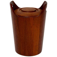 1960s Danish Modern Teak Ice Bucket