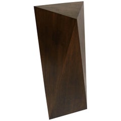 Contemporary William Earle Walnut Display Stand