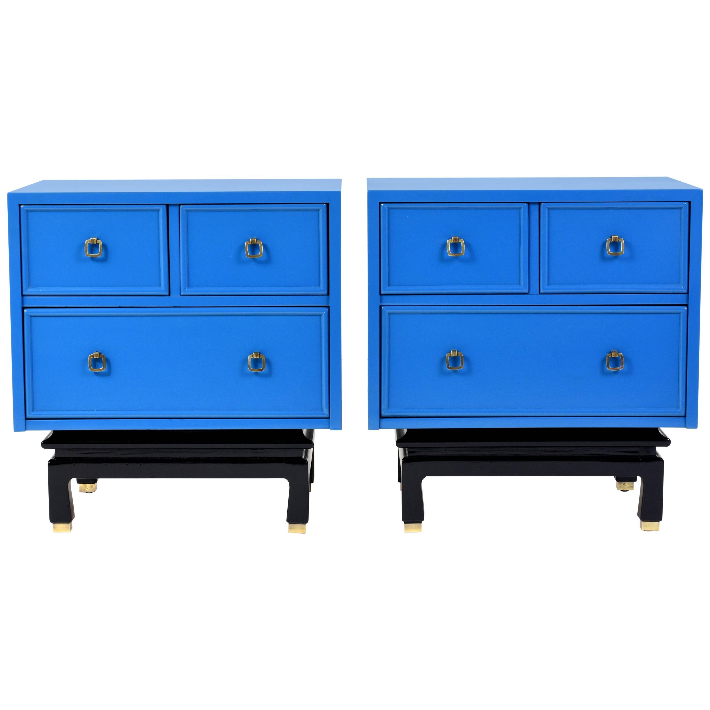 Pair of American of Martinsville Chest of Drawers