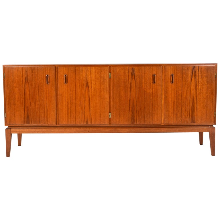 Danish Modern Teak Credenza For Sale At 1stdibs