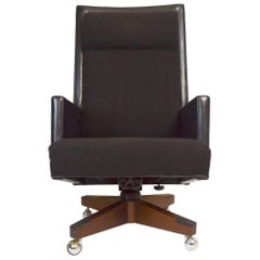 High Back Leather Office Desk Chair