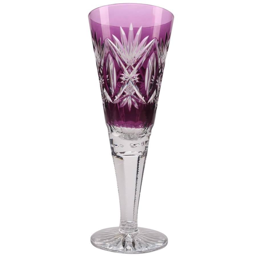 Oversized Antique Ceremonial Amethyst Crystal Cut to Clear Chalice