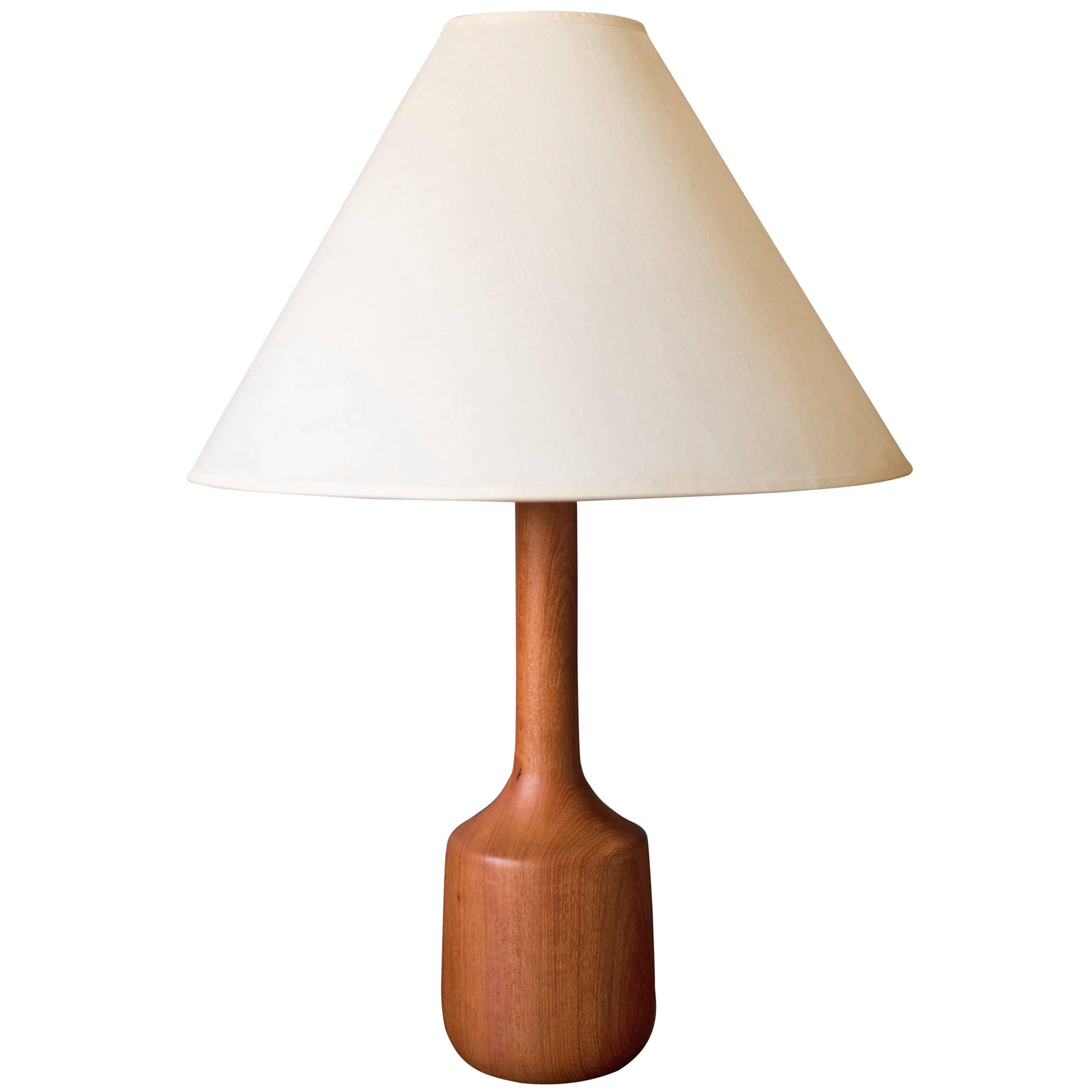 Mid-Century Modern Teak Lamp