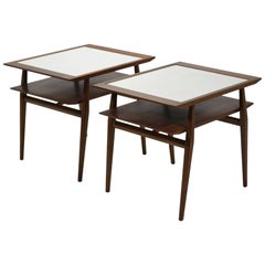 Bertha Schaefer Pair of End Tables by Singer & Sons