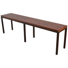 Harvey Probber Rosewood Console Table