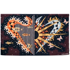 Wool Tapestry "Ciel et Mer" by Jean Picart Le Doux 8