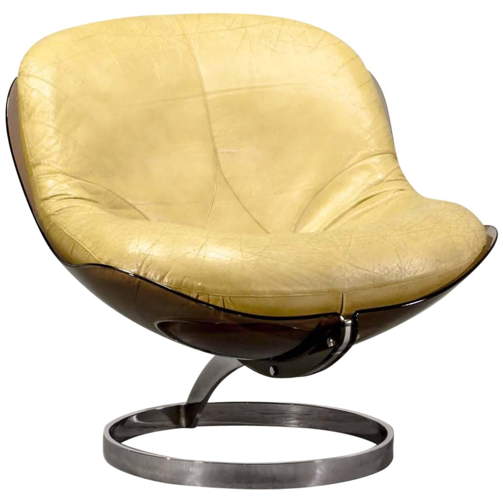 Rare Boris Tabacoff 'Sphere' Lounge Chair by MMM, 1971