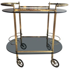 Vintage French Drinks Trolley or Bar Cart