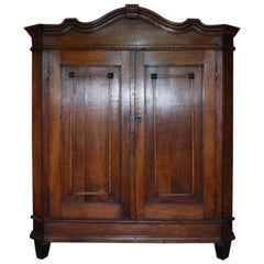 19th Century German Oakwood Cabinet