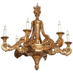 Classical Giltwood Chandelier