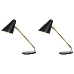 Pair of 1950s Mauri Almari Table Lamps