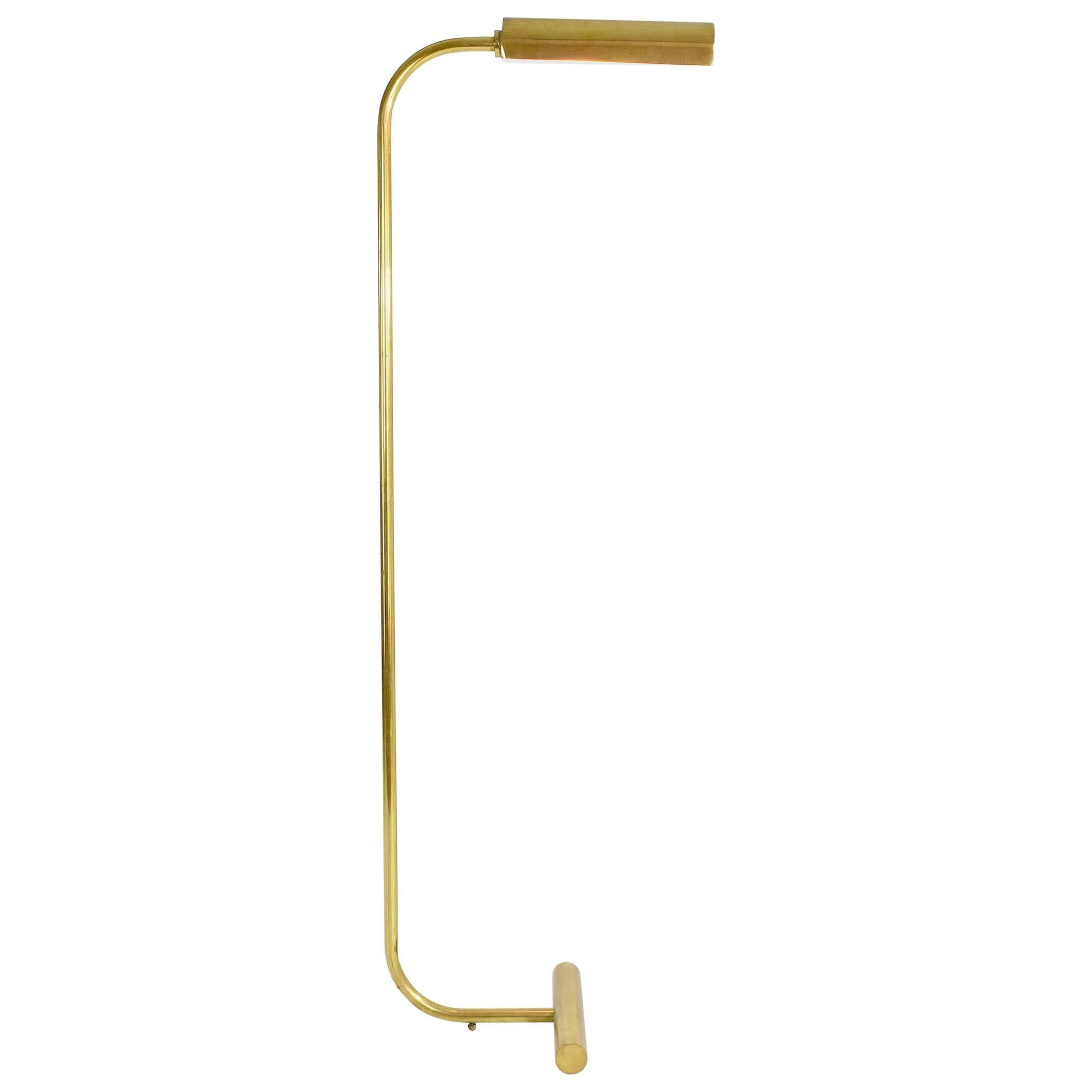 20th Century French Brass Floor Lamp by Christian Liaigre, 1990's 