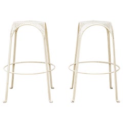 Perforated Metal Stools