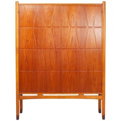 Vintage Yngve Ekström Bangkok Cabinet for Westbergs Möbler sweden 1950s