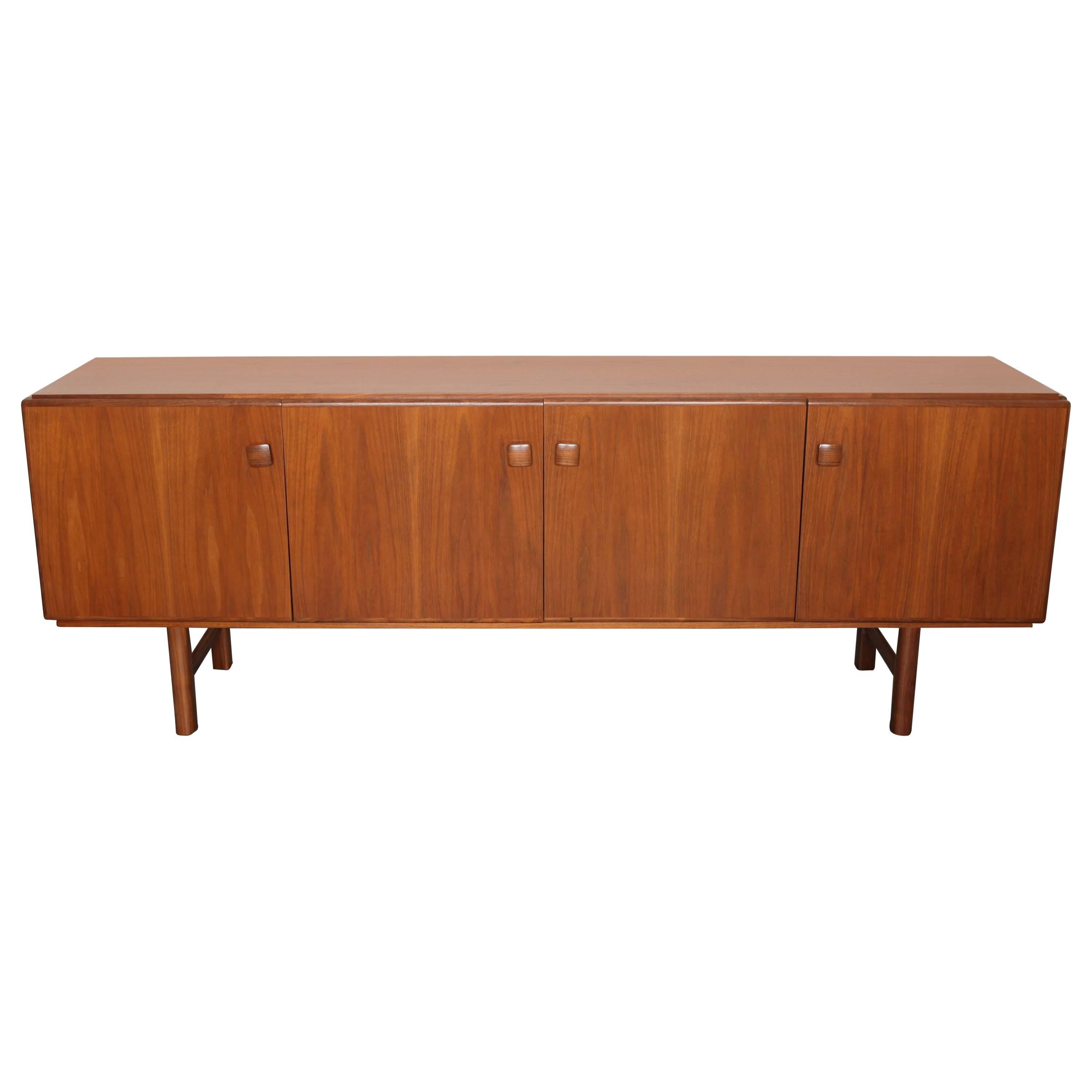 Swedish Mid-Century Modern Walnut "624" Sideboard by AB Carlsson