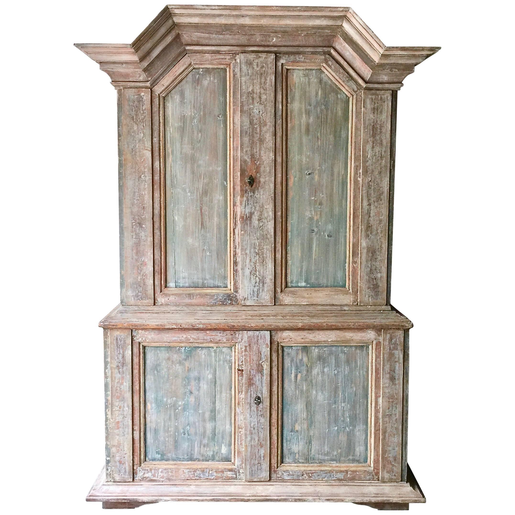 18th Century Gustavian Period Cabinet