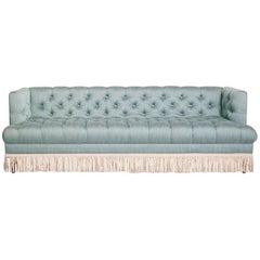 Baxter T-Arm Sofa with Bullion Fringe