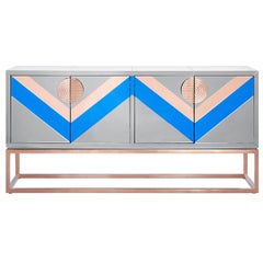 Nouvelle Mirrored Credenza