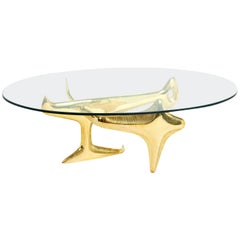 Reform Brass Cocktail Table