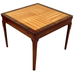 Swedish Art Deco Extendible Side Table by Eric Chambert, circa 1930