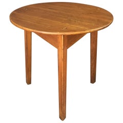 Table de criquet anglaise en pin du 19ème siècle