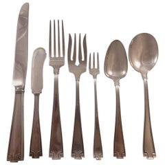 Etruscan by Gorham Sterling Silver Flatware Set for Eight Service 61 Pieces