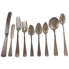 Etruscan by Gorham Sterling Silver Flatware Set for 8 Service 81 Pieces
