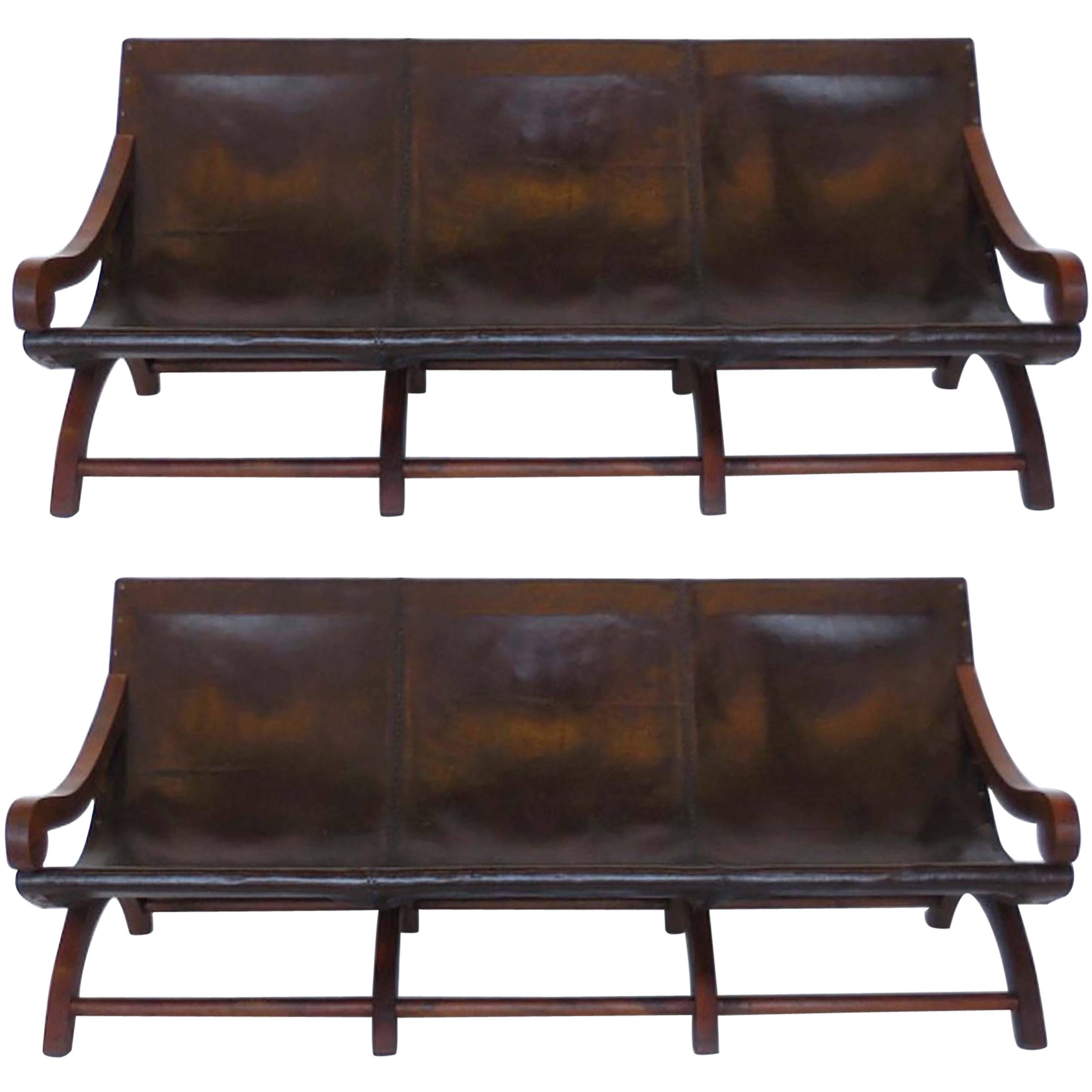Leather Butaca Sofa - ONE AVAILABLE
