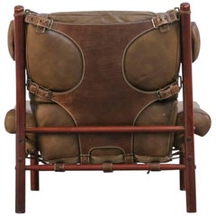 Antique Arne Norell Easy Chair Model Inca, 1960s, Sweden