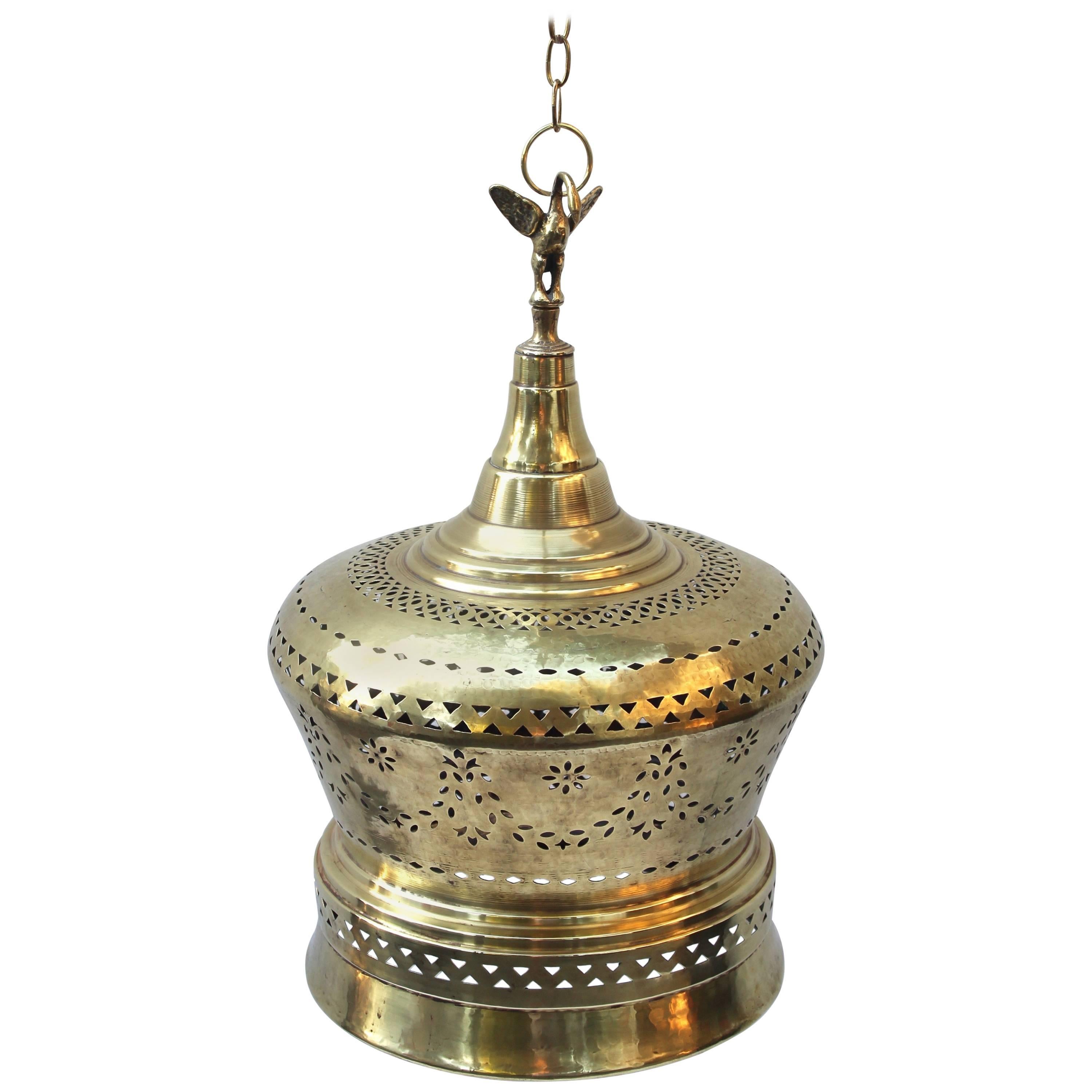 Moroccan Brass Light Pendant