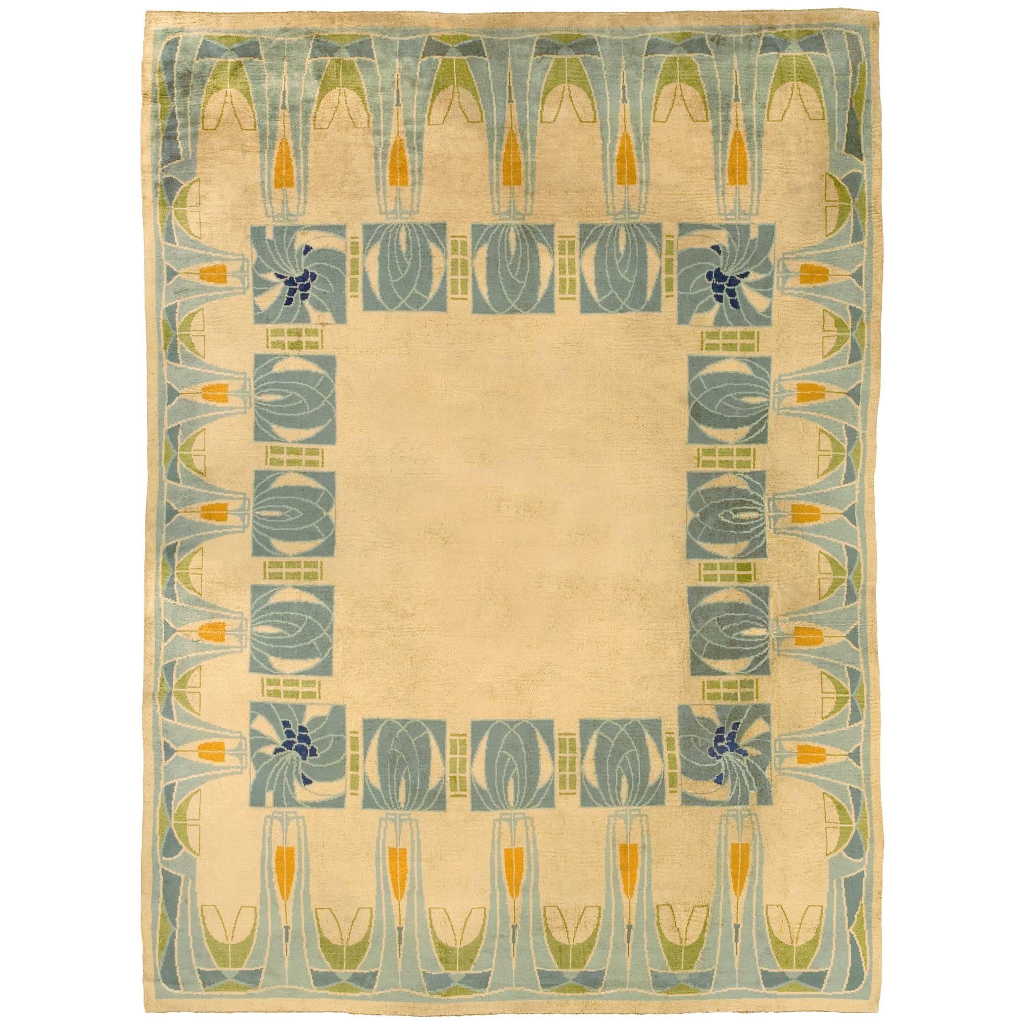 Viennese Carpet, 1910 For Sale