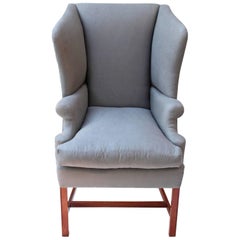 Georgian Style Wingback Chair